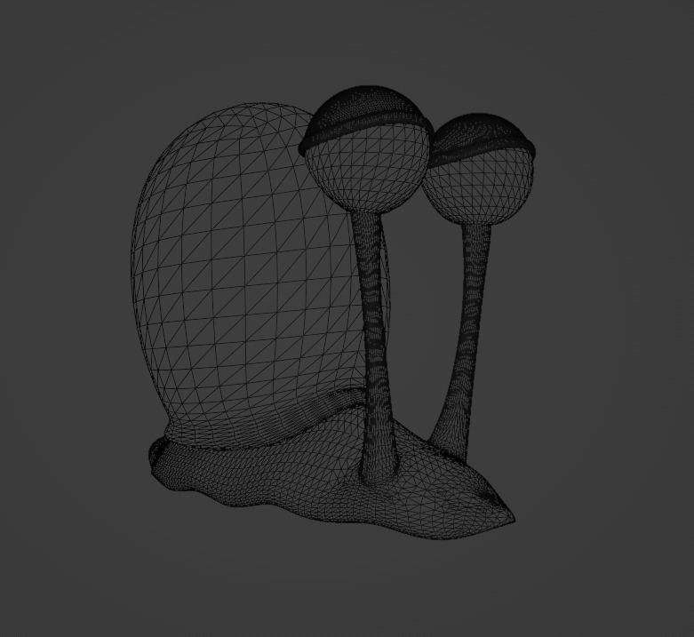 Gary From SpongeBob Free 3D model_2