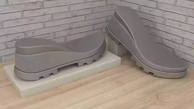 3D Shoes Sole