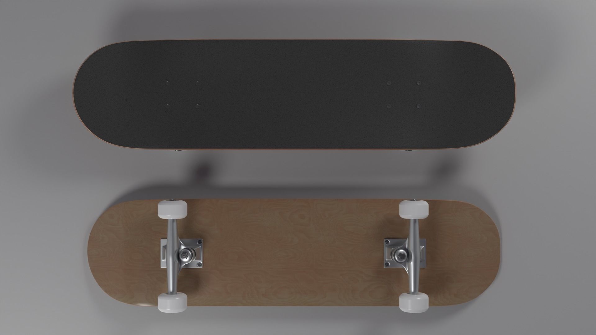 Realistic Skateboard High Poly 3D model with 4K textures  Free 3D model_3