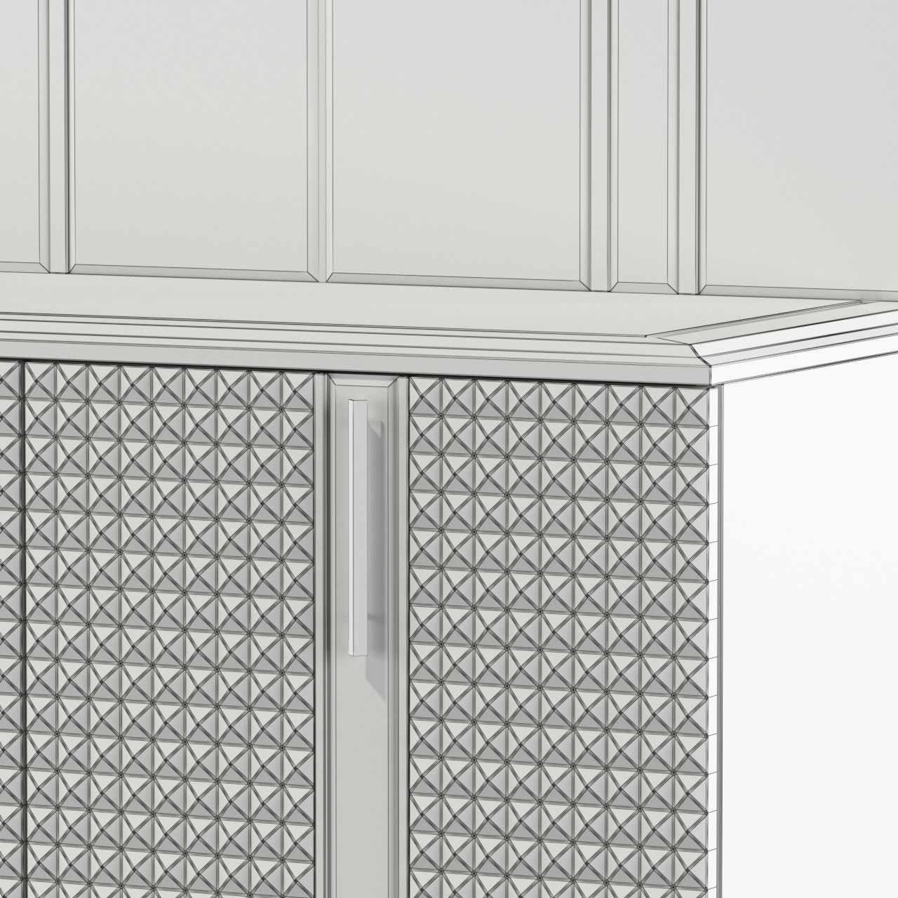 Valentino sideboard 3D model_3