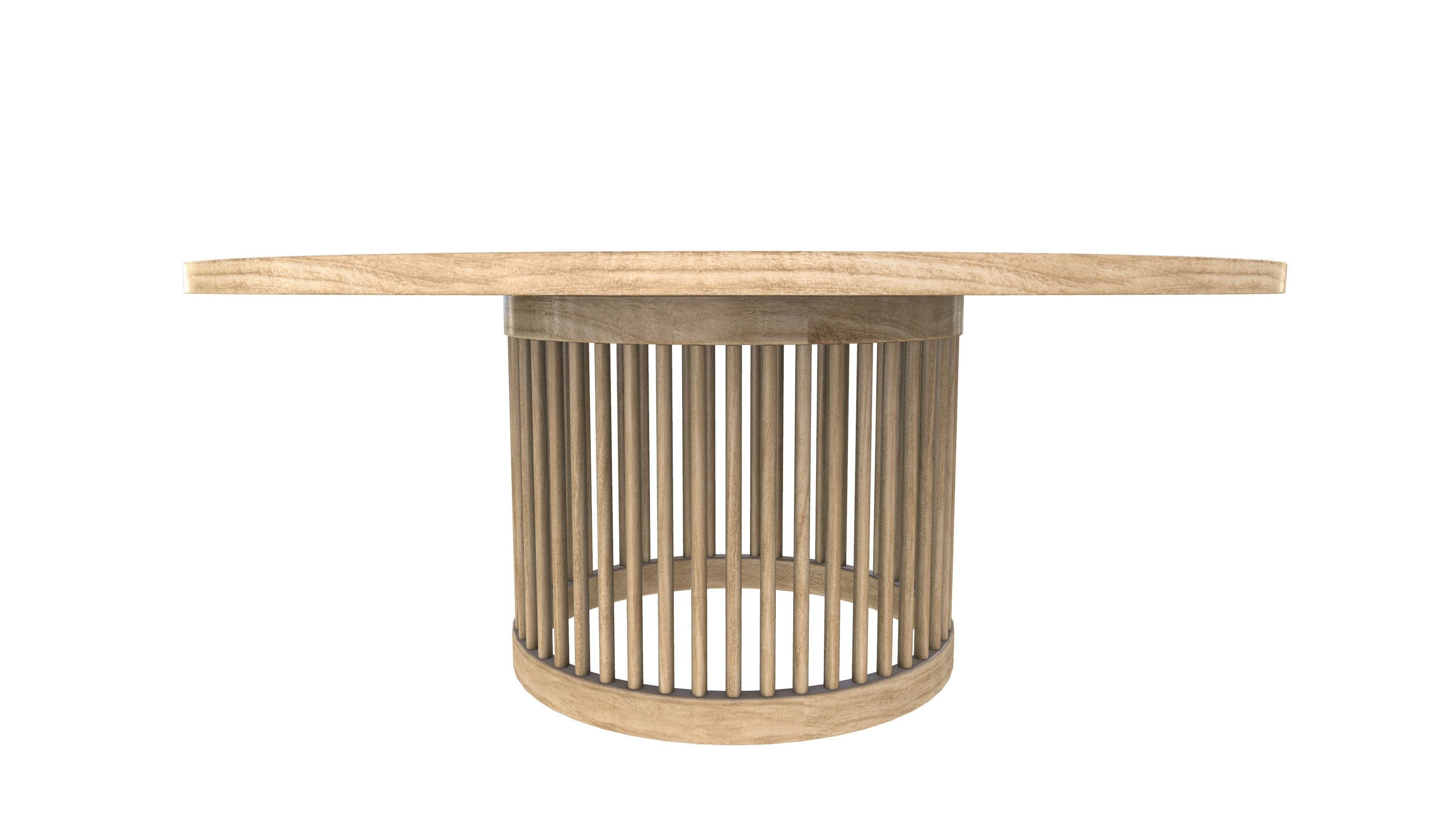 3D model Round Table Round Table V3 3D Model VR AR PBR VR / AR / low ...