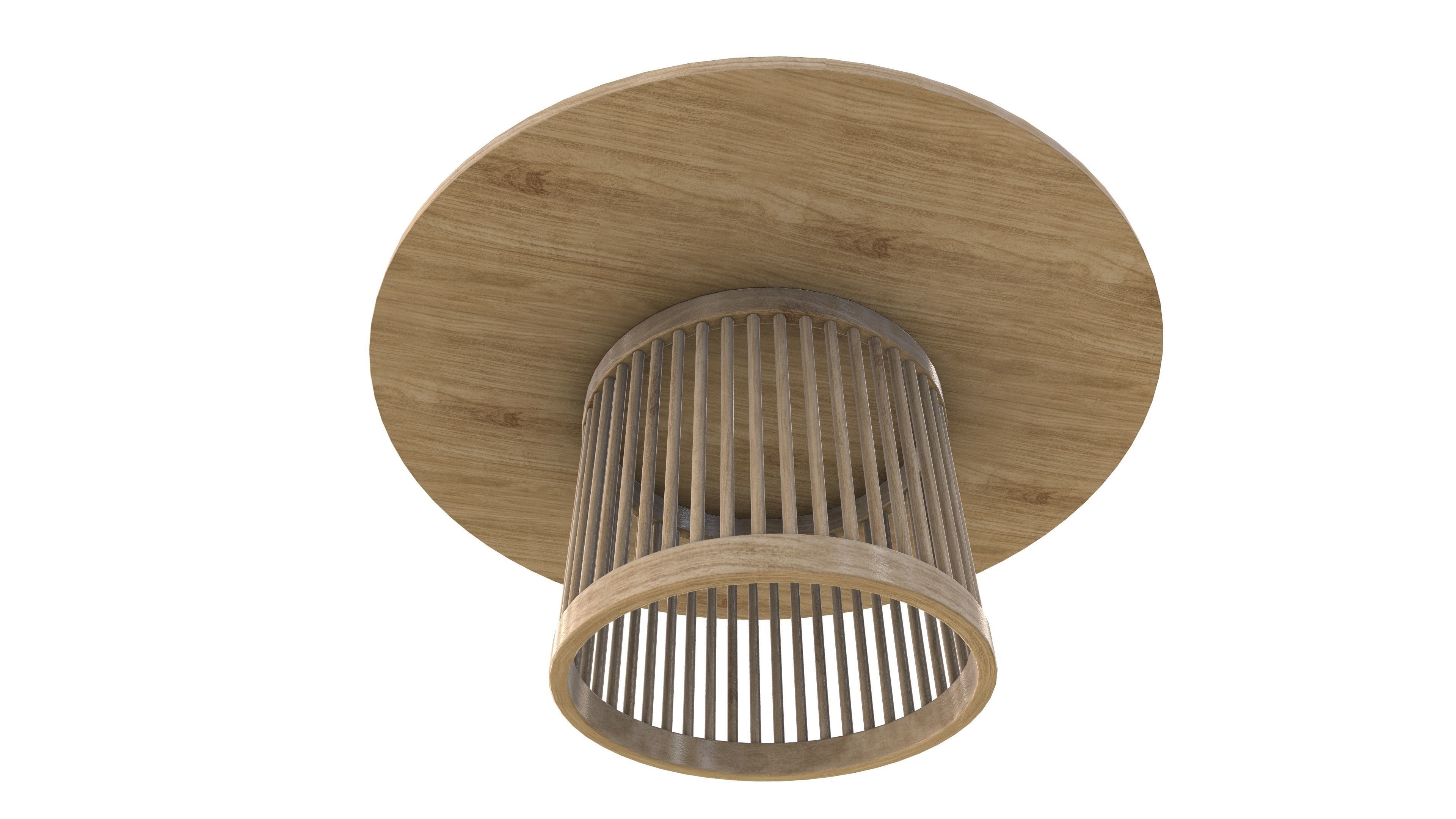 3D model Round Table Round Table V3 3D Model VR AR PBR VR / AR / low ...