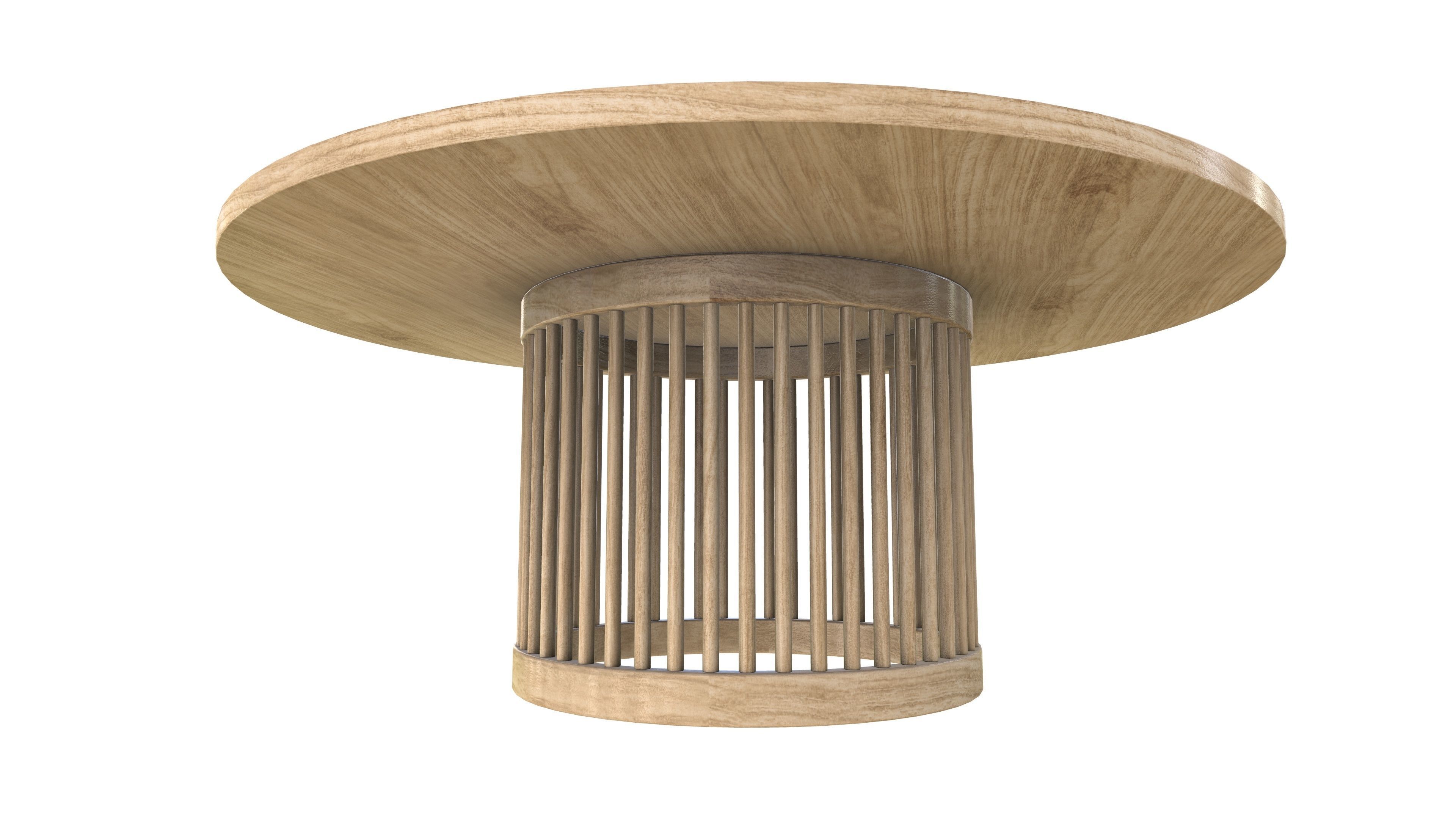 3D model Round Table Round Table V3 3D Model VR AR PBR VR / AR / low ...