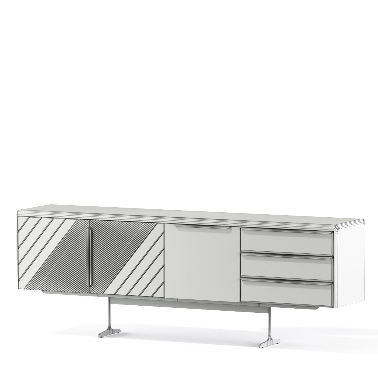 Julet sideboard 3D model_4