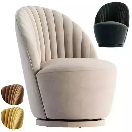 Fauteuil Madison Armchair Homestock 3D model