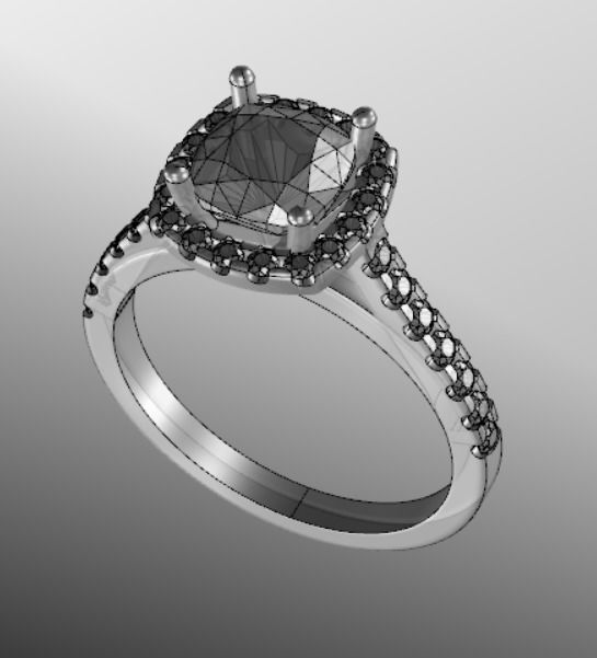 Ring iz25 3D print model_19