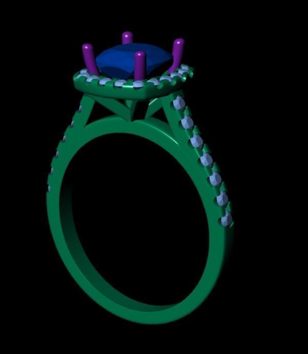 Ring iz25 3D print model_12
