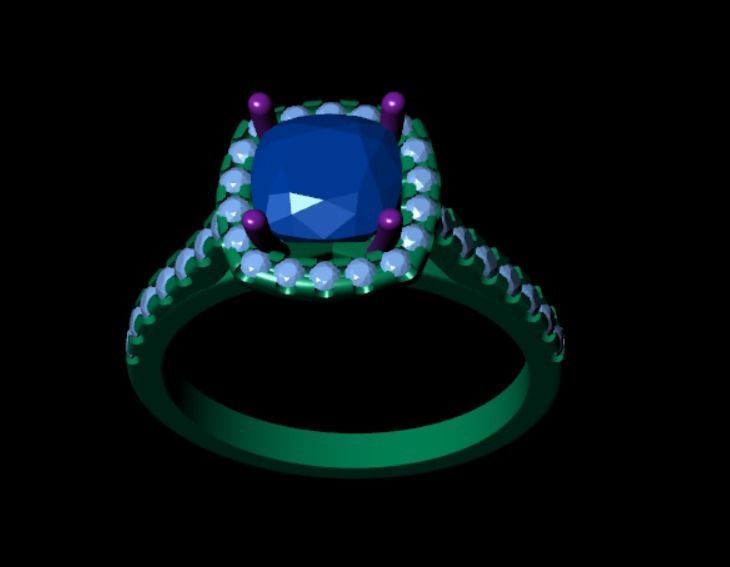 Ring iz25 3D print model_13