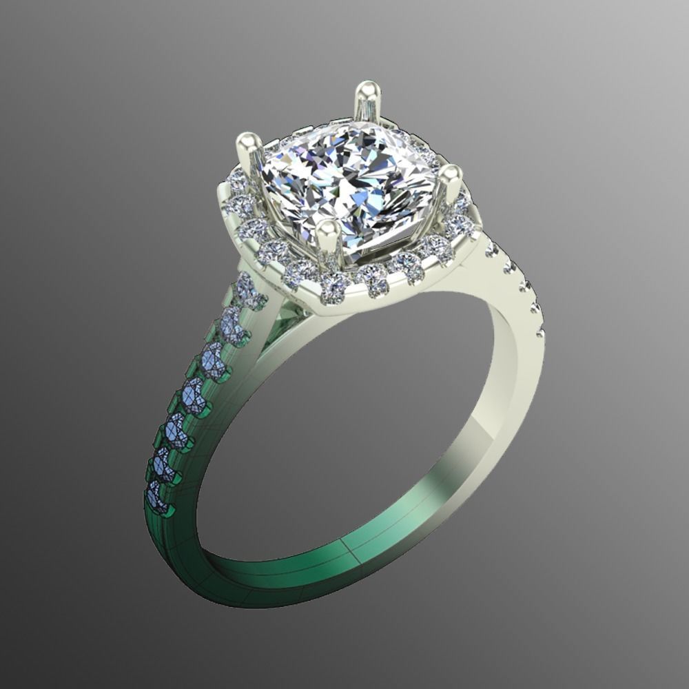 Ring iz25 3D print model_1