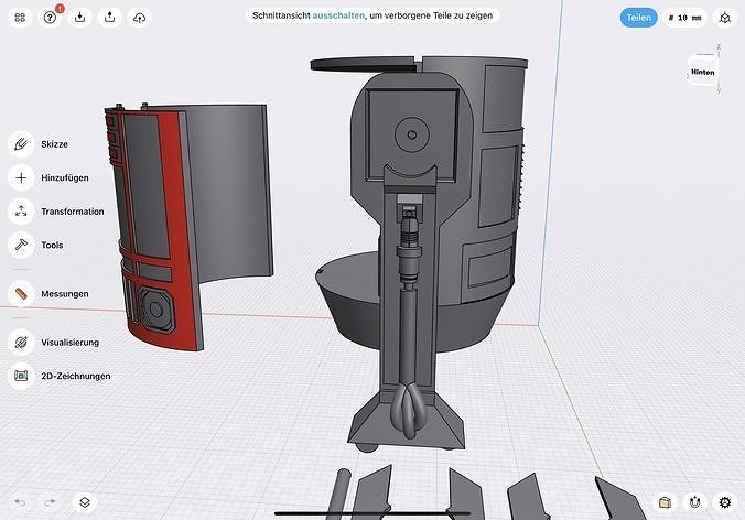 R2D2 Destoporgenizer  3D print model