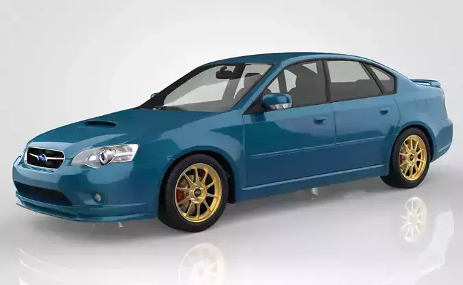 Subaru Legacy 2005 3D model