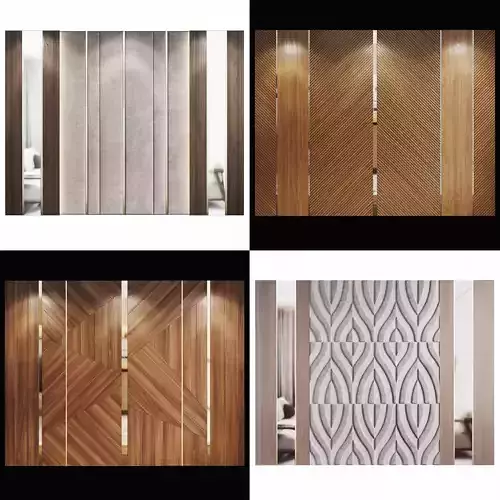 Collection of Decorative wall panel and headboard