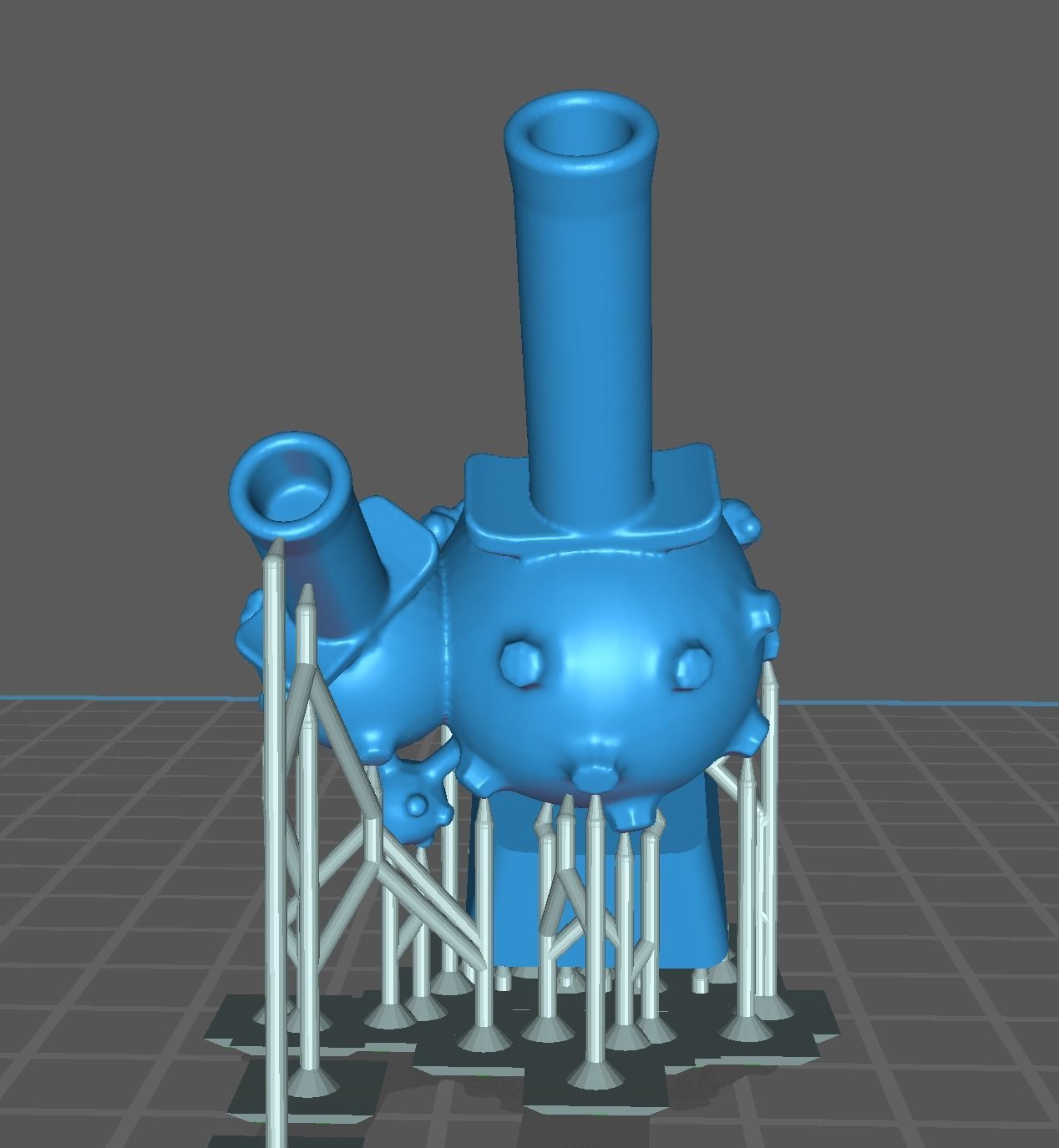 Keycap Weezing Alola 3D print model_5