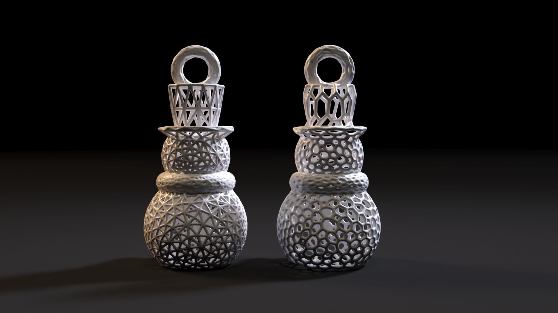 Christmas toy snowman 3D print model_3