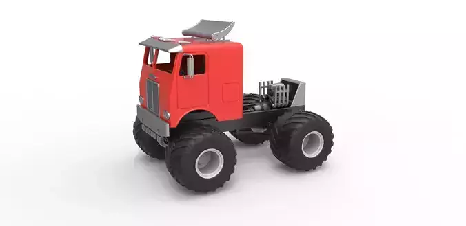 Destroyer 1 monster truck Scale 1 to 25