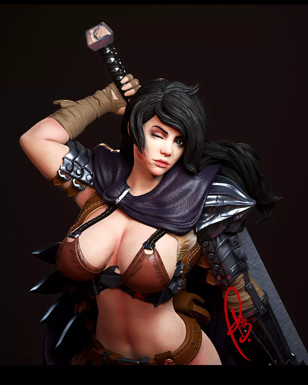 FEMALE GUTS BY CREATIVE GEEK MB 3D print model_0