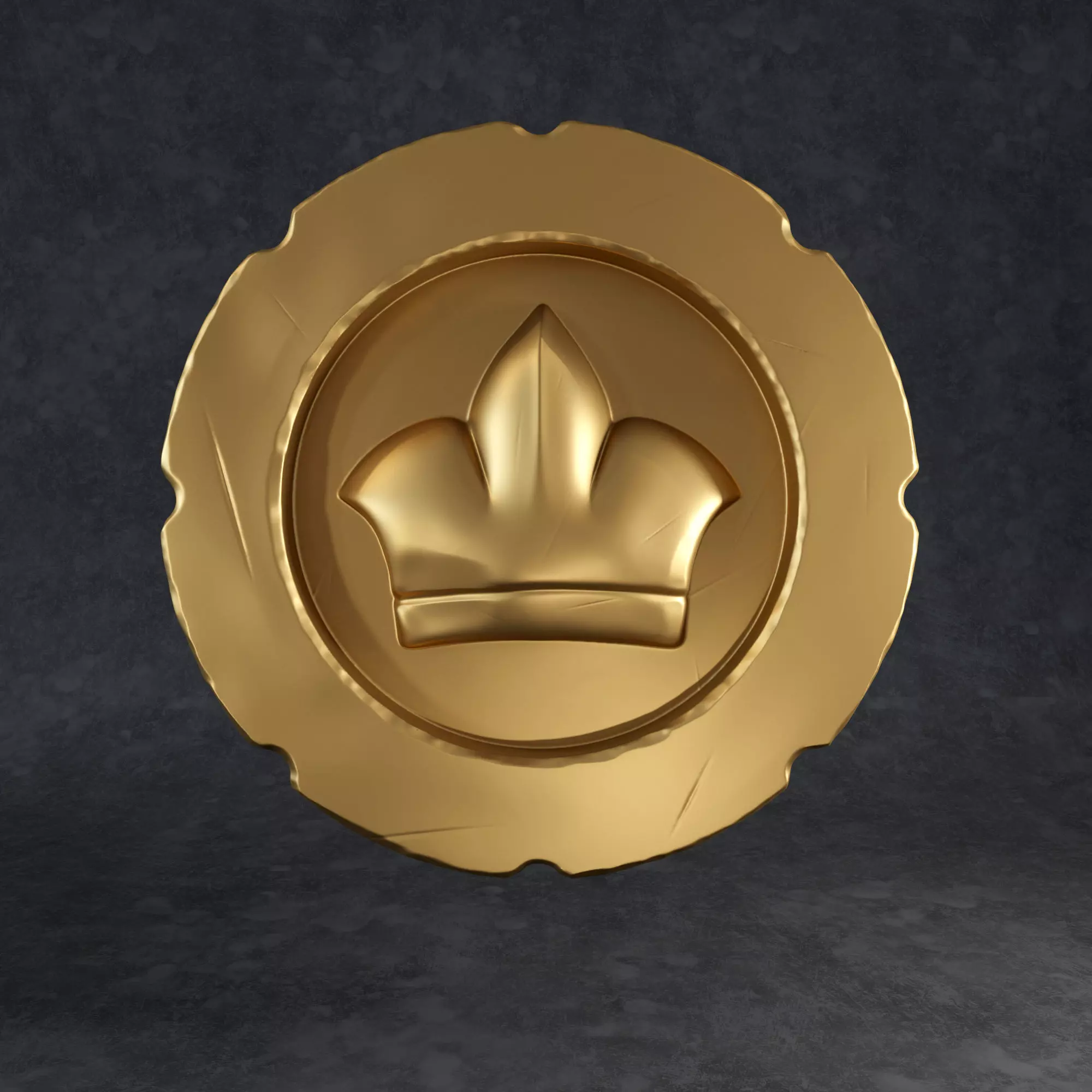 Gold coin for 3d print 3D print model_0