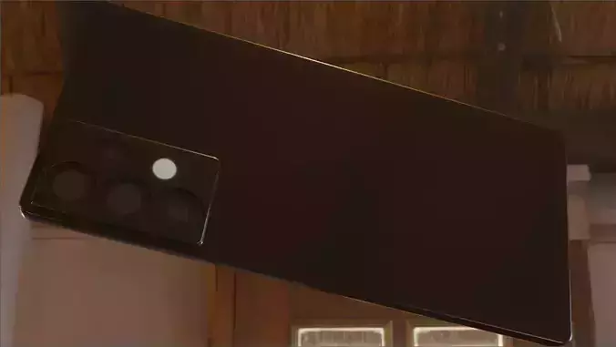 Samsung A33 low-poly model