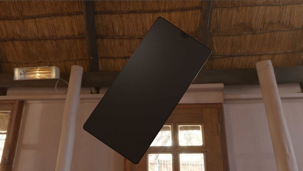 Samsung A33 low-poly model Free low-poly 3D model_2