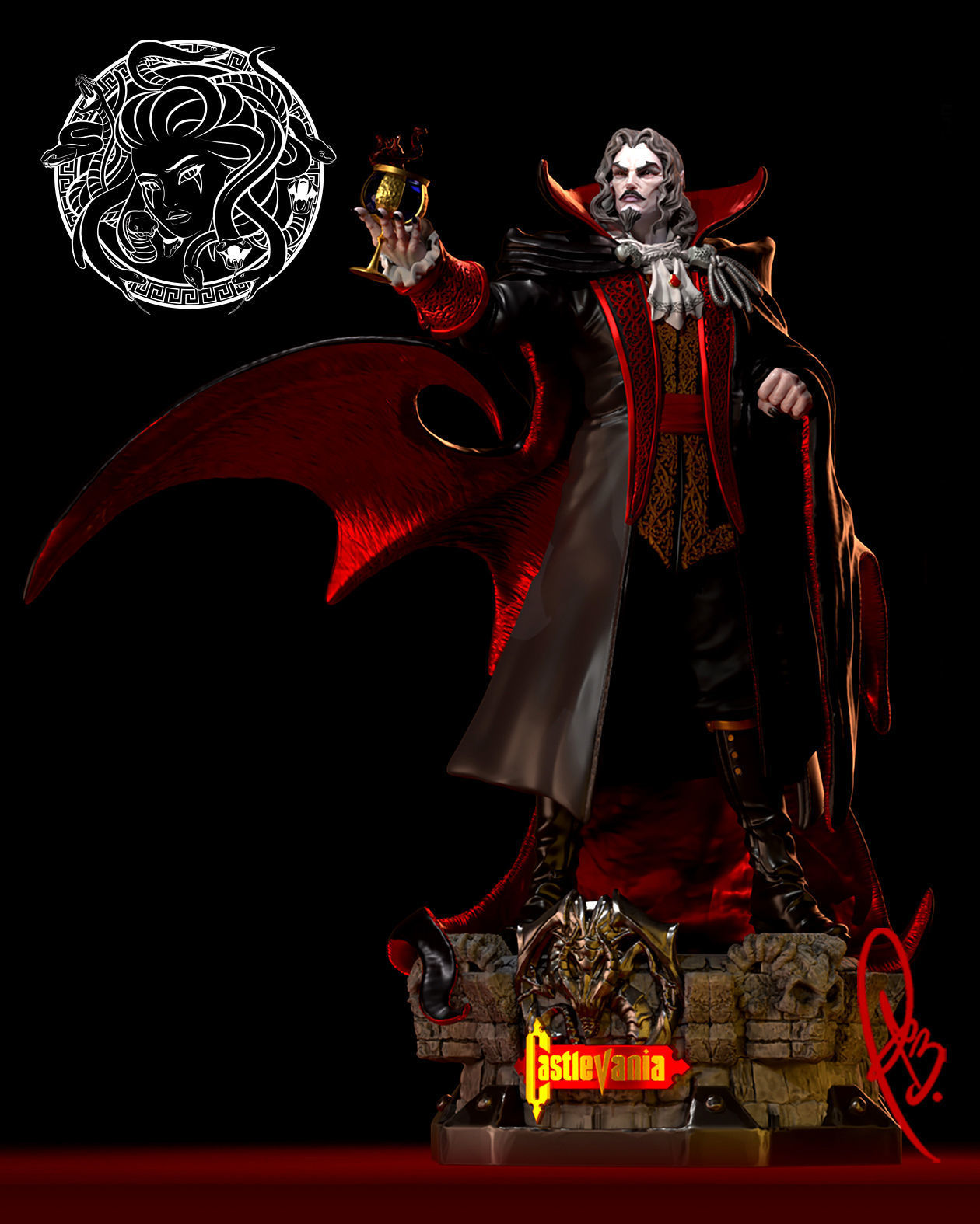 DRACULA BY CREATIVE GEEK MB 3D print model_18