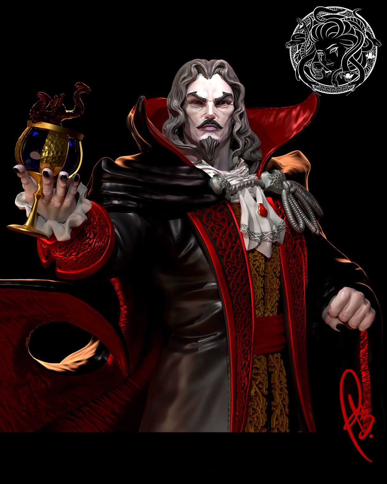 DRACULA BY CREATIVE GEEK MB 3D print model_1