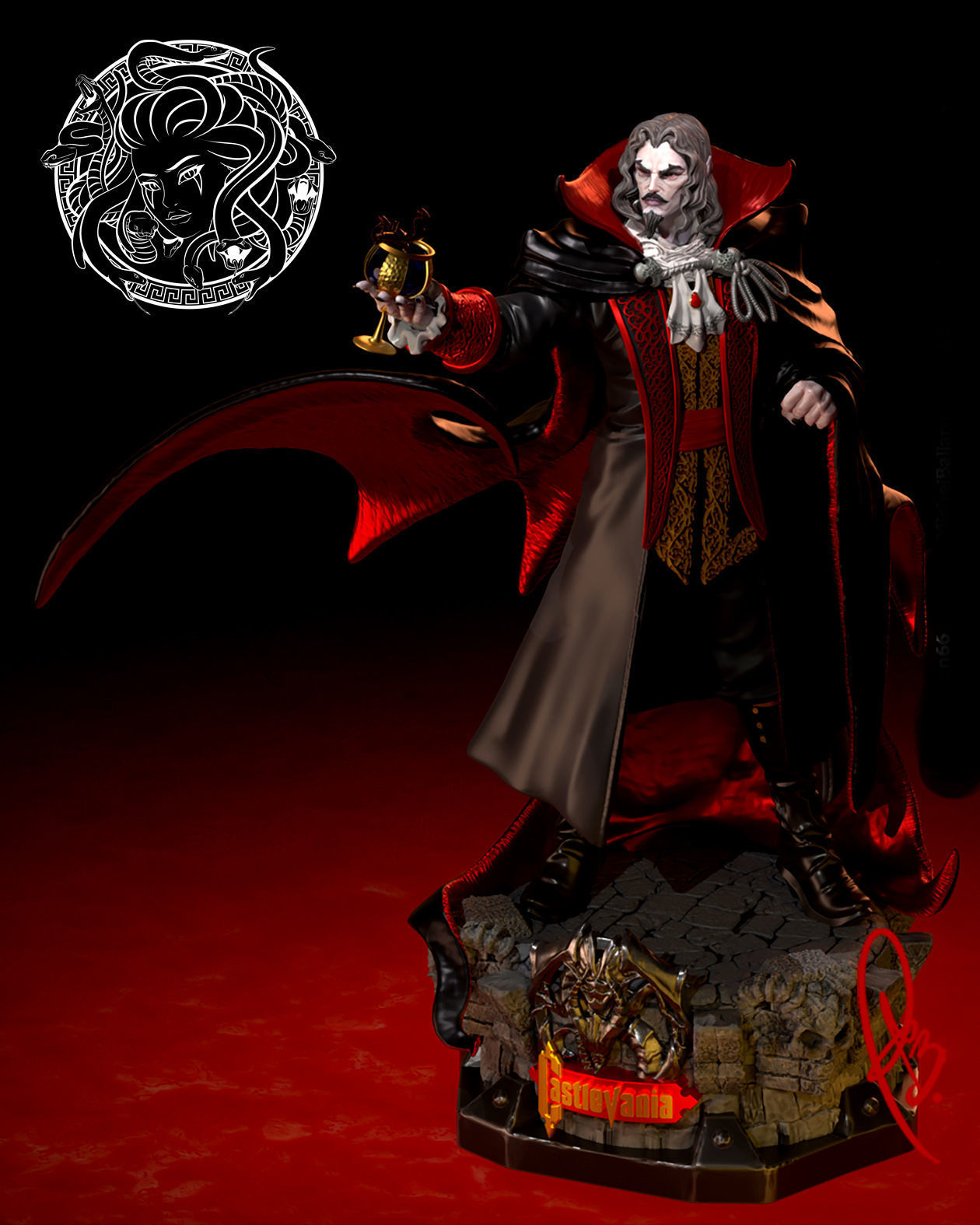 DRACULA BY CREATIVE GEEK MB 3D print model_20