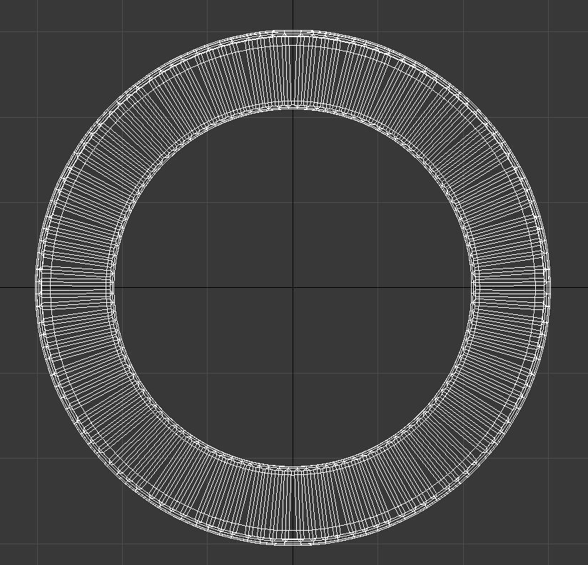 Wooden mirror 3D model_9