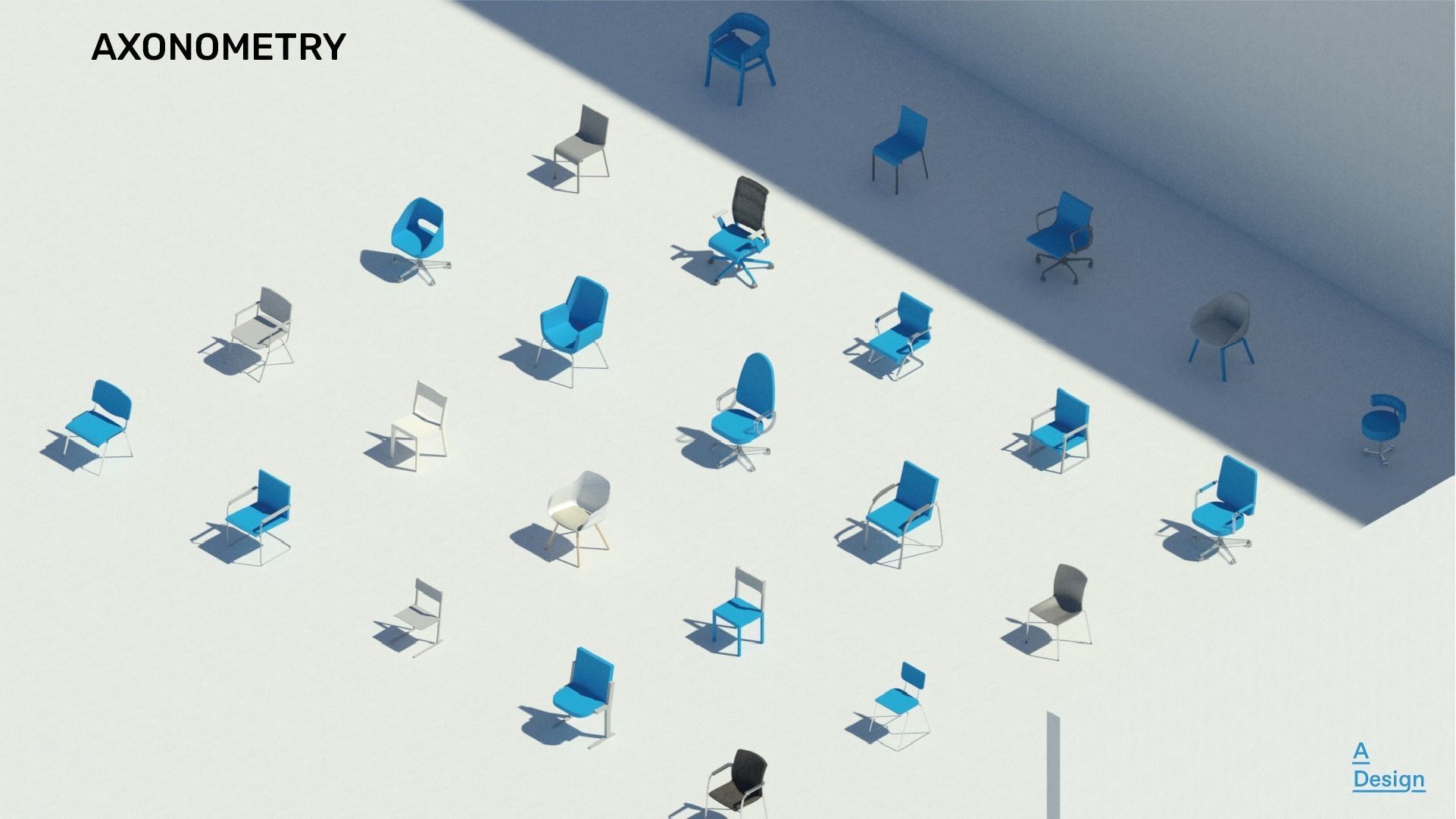 Office chairs Pack of revit families 3D model CGTrader