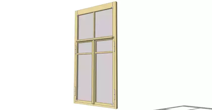 Classic frame window
