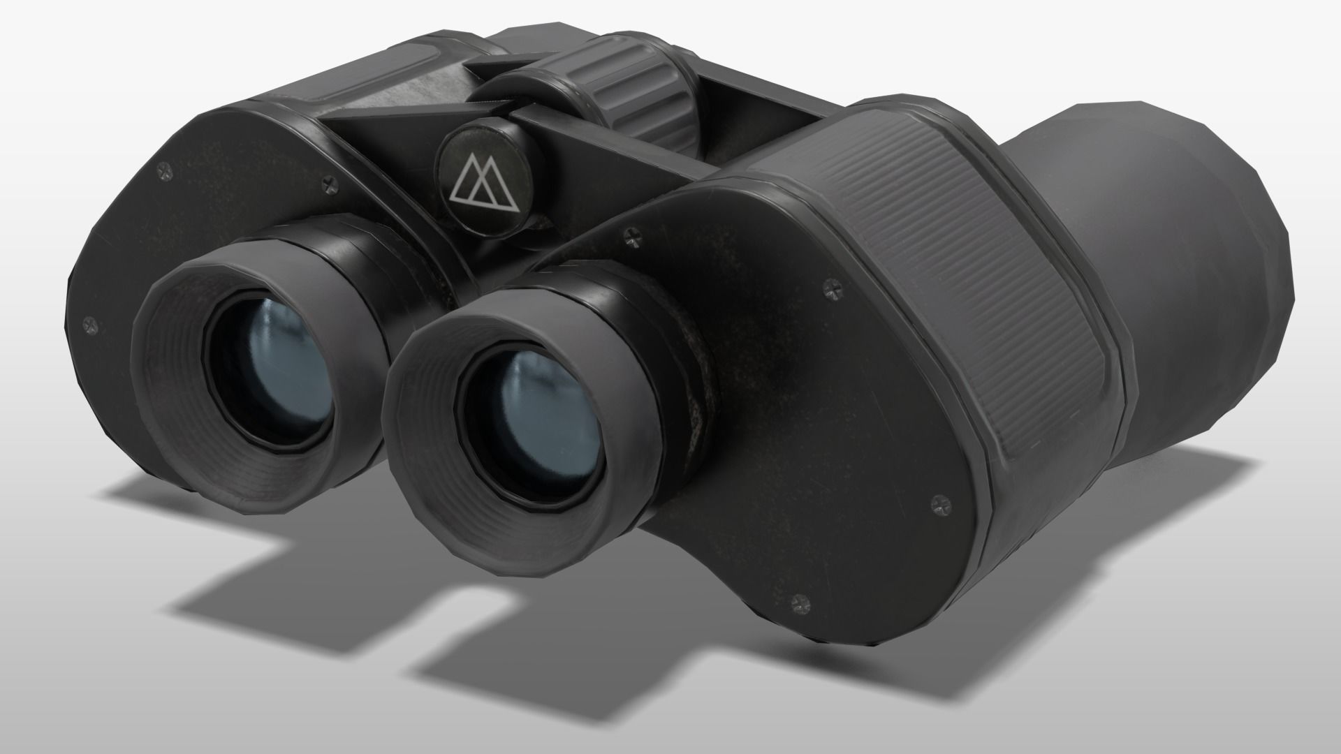 Generic Binoculars Low-poly 3D model_1
