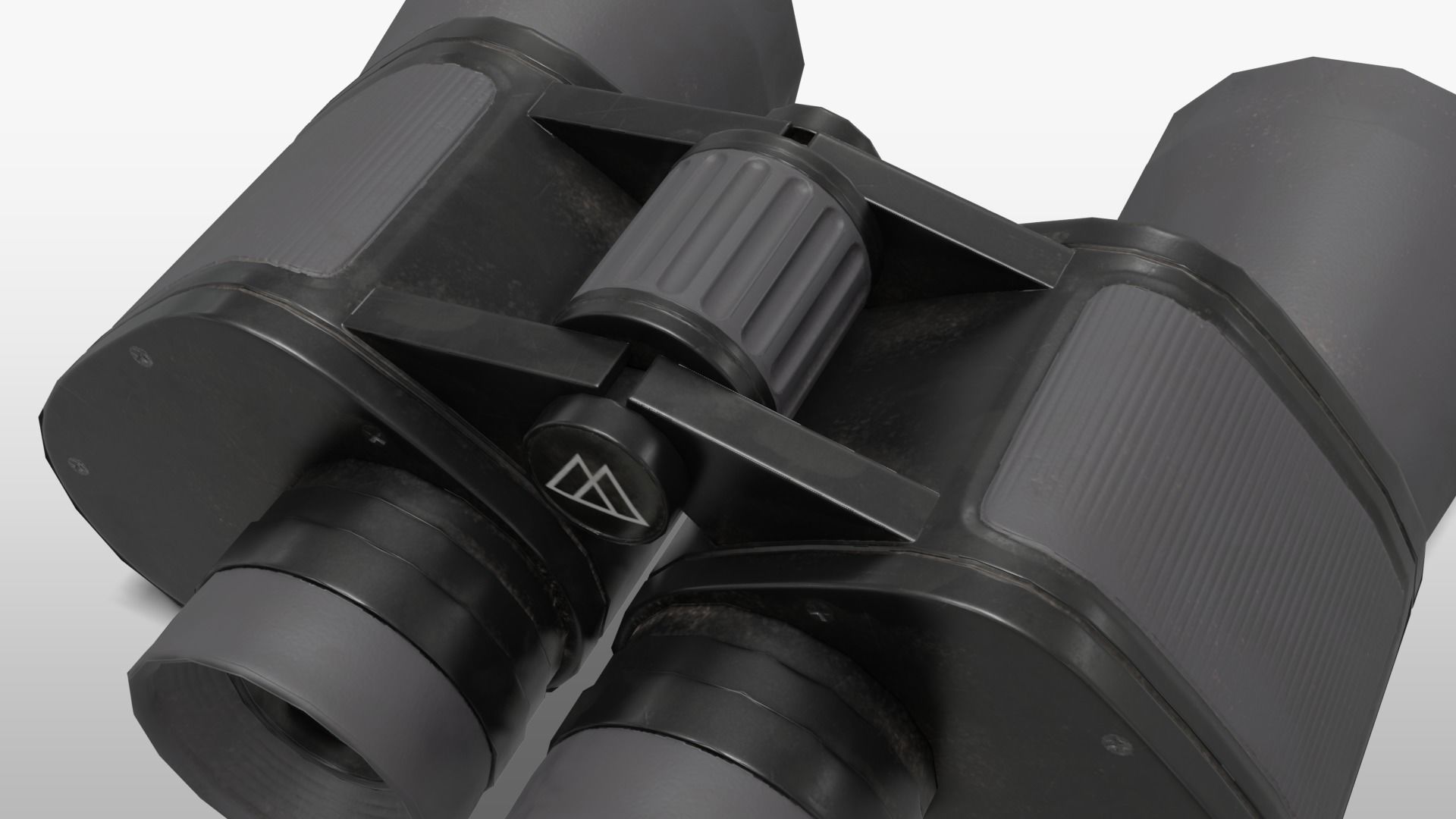 Generic Binoculars Low-poly 3D model_3