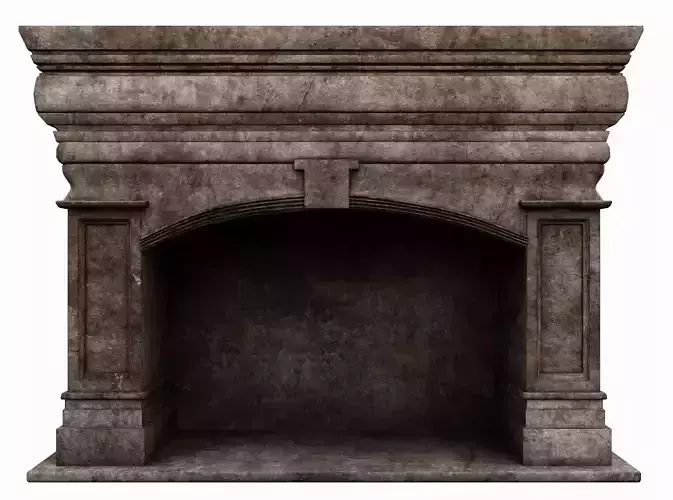Medieval Fireplace 