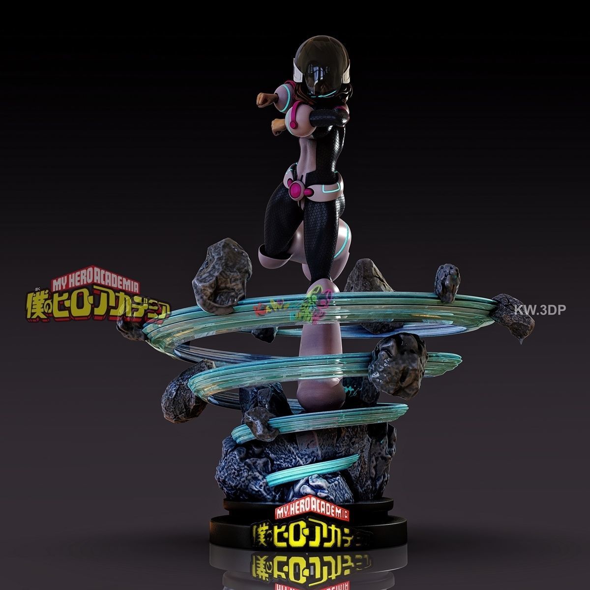 Uraraka hercules - my little pony figurine 3D print model_11