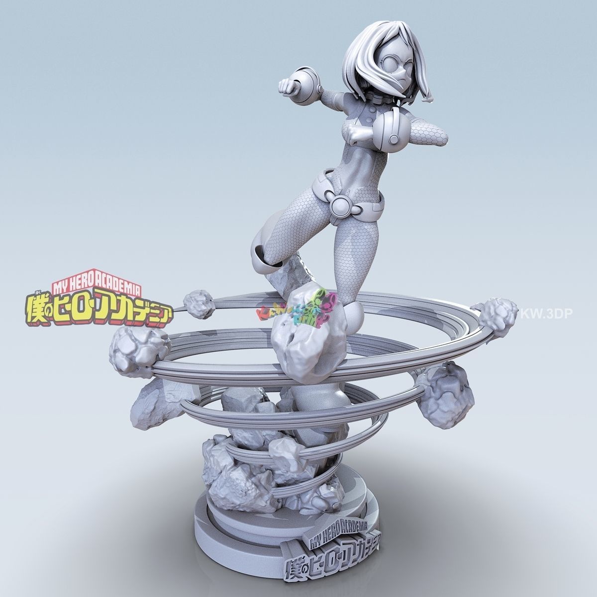 Uraraka hercules - my little pony figurine 3D print model_14