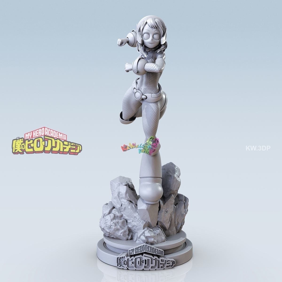 Uraraka hercules - my little pony figurine 3D print model_13