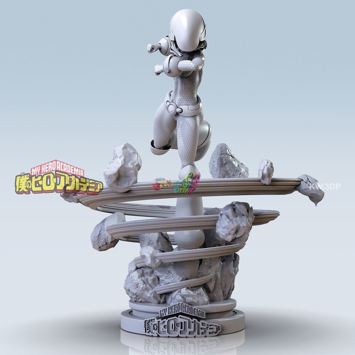 Uraraka hercules - my little pony figurine 3D print model_12