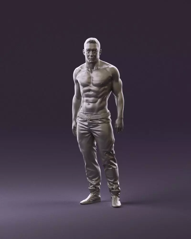 Bodybuilder 0962 3D model