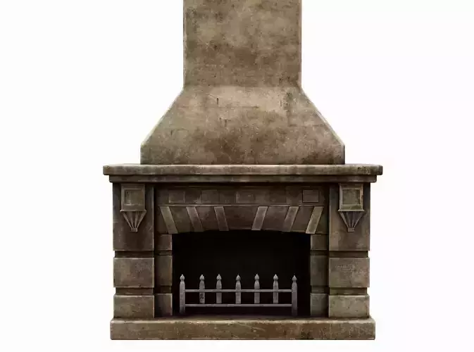 Medieval Fireplace