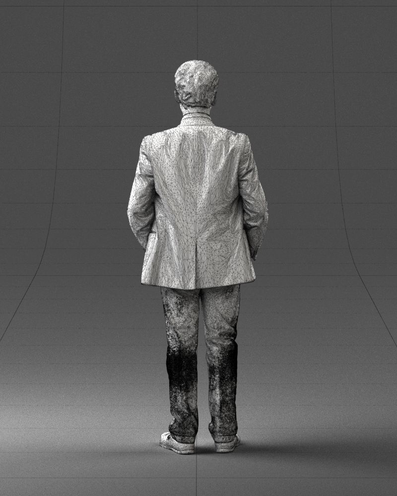Boy in blue jacket 0080 3D Print Ready 3D print model_20