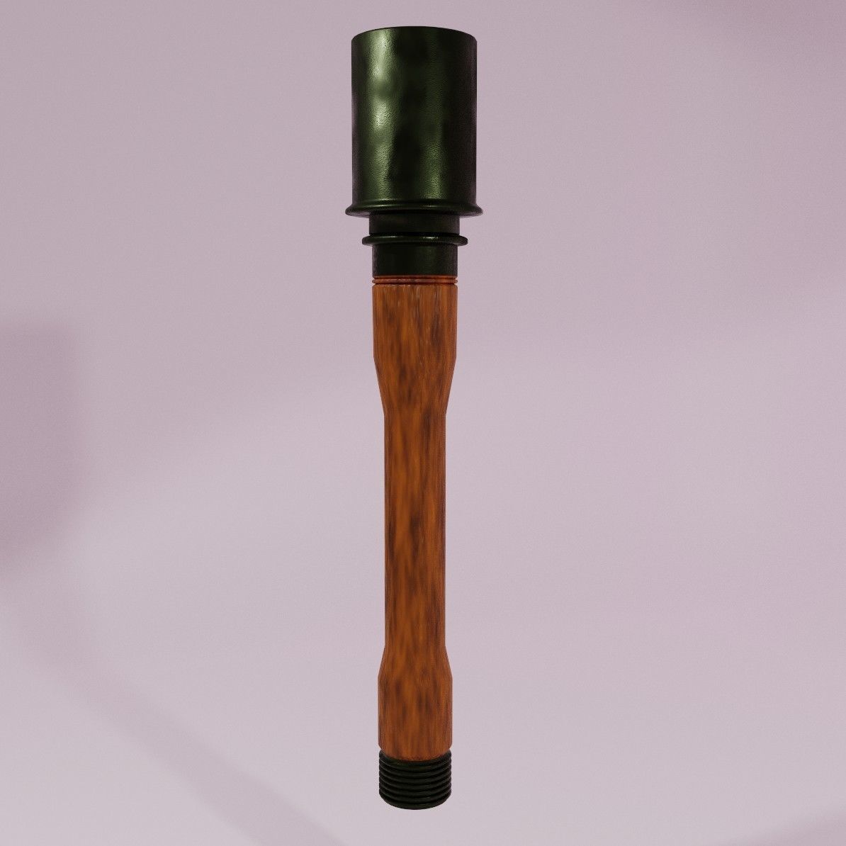 M24 German Grenade 3D model_2