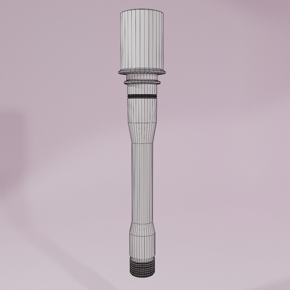 M24 German Grenade 3D model_3