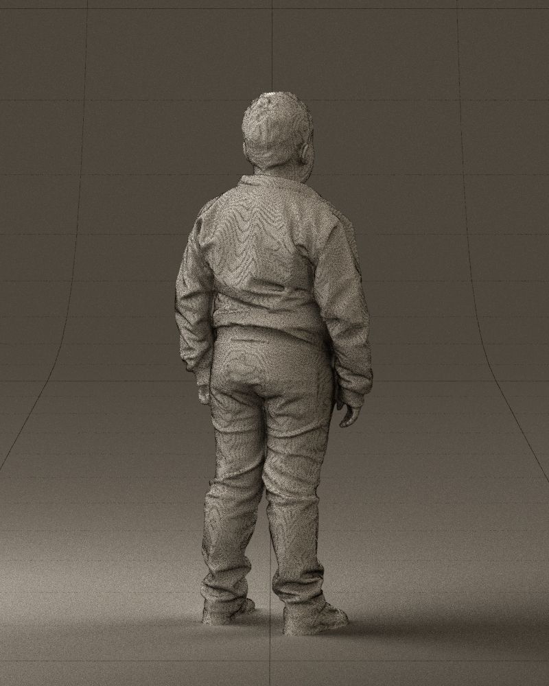Boy in hot wheels jacket 0630 3D Print Ready 3D print model_17
