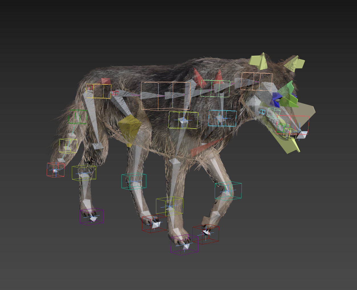 Farm and Forest Animal Pack HD - Animated 3D model_136