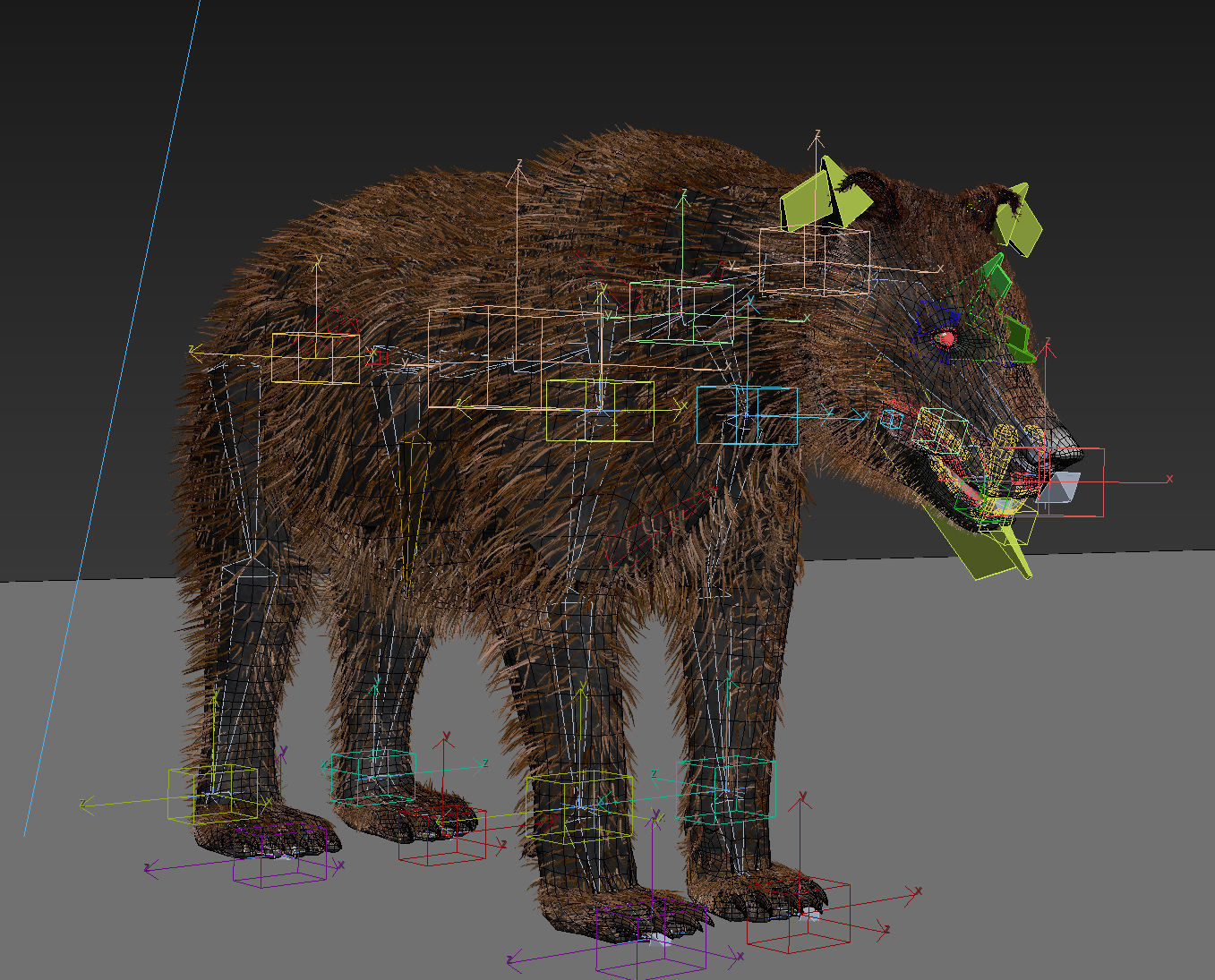 Farm and Forest Animal Pack HD - Animated 3D model_91