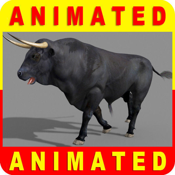 Farm and Forest Animal Pack HD - Animated 3D model_22