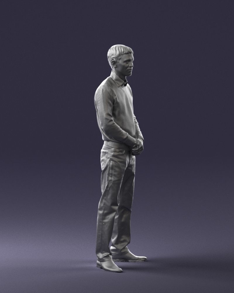 Boy in pink shirt 0504 3D model_31