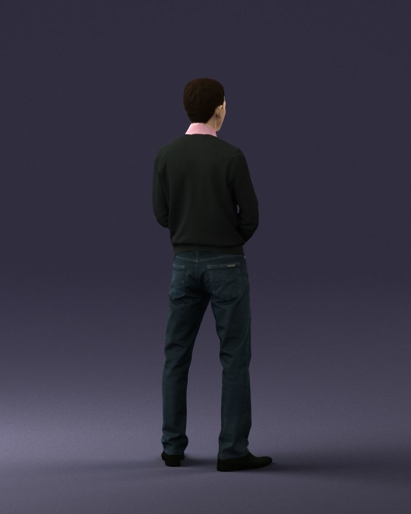 Boy in pink shirt 0504 3D model_21