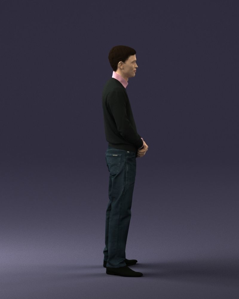 Boy in pink shirt 0504 3D model_27