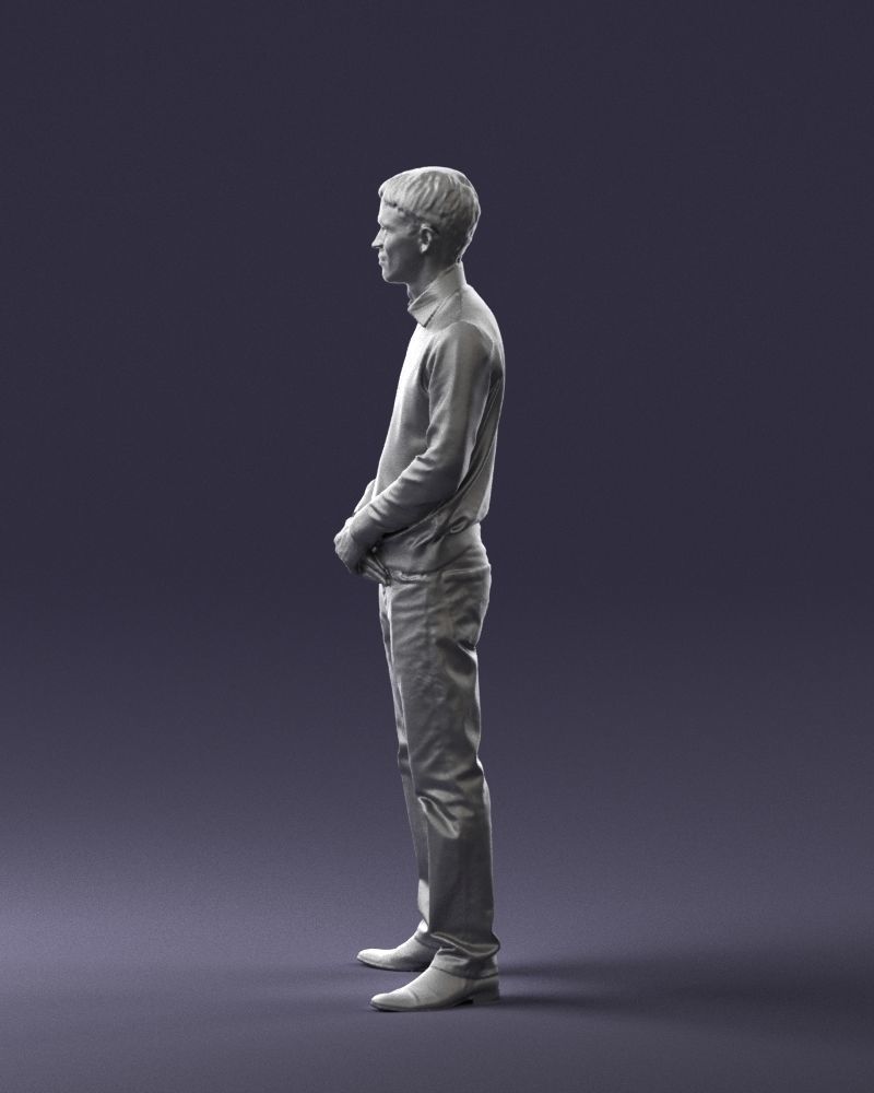 Boy in pink shirt 0504 3D model_10