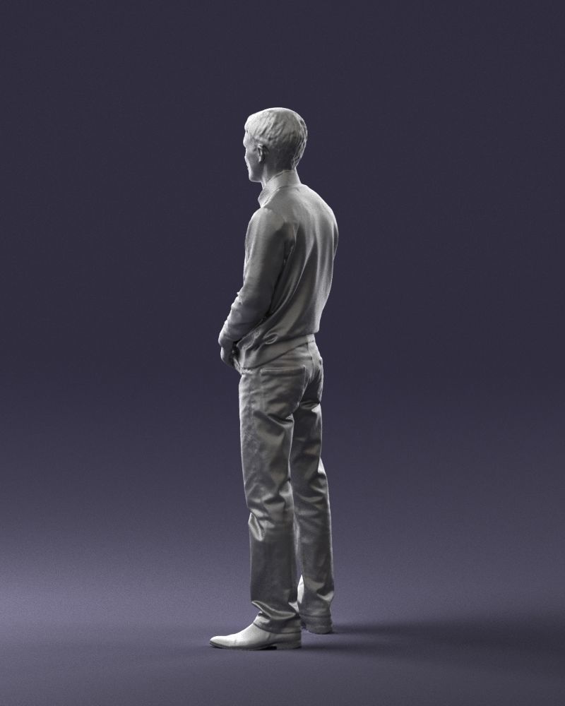 Boy in pink shirt 0504 3D model_13